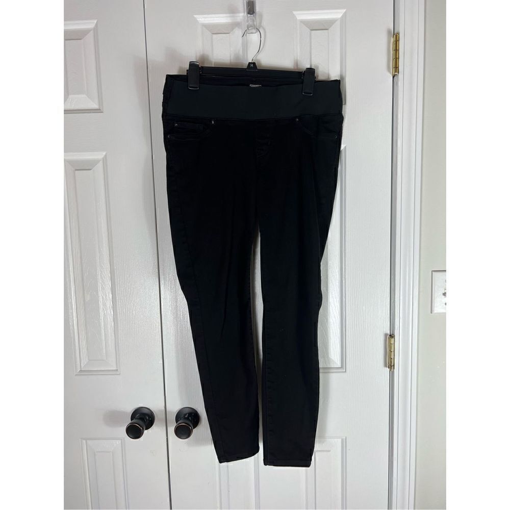 Levi’s Womens Maternity Baby Bump Skinny Black Jeans Size Large